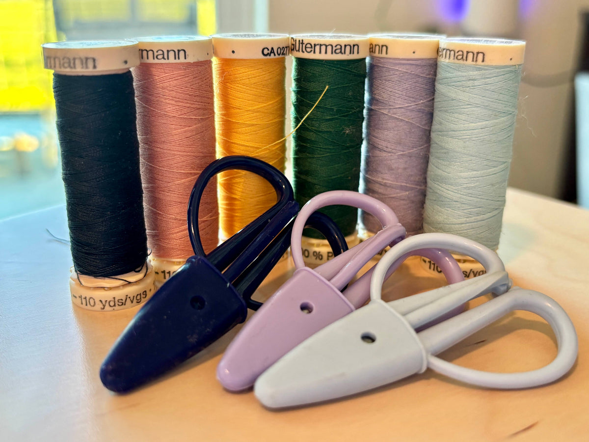 Mini Scissors - Pastel - for Knitting Crochet Sewing etc