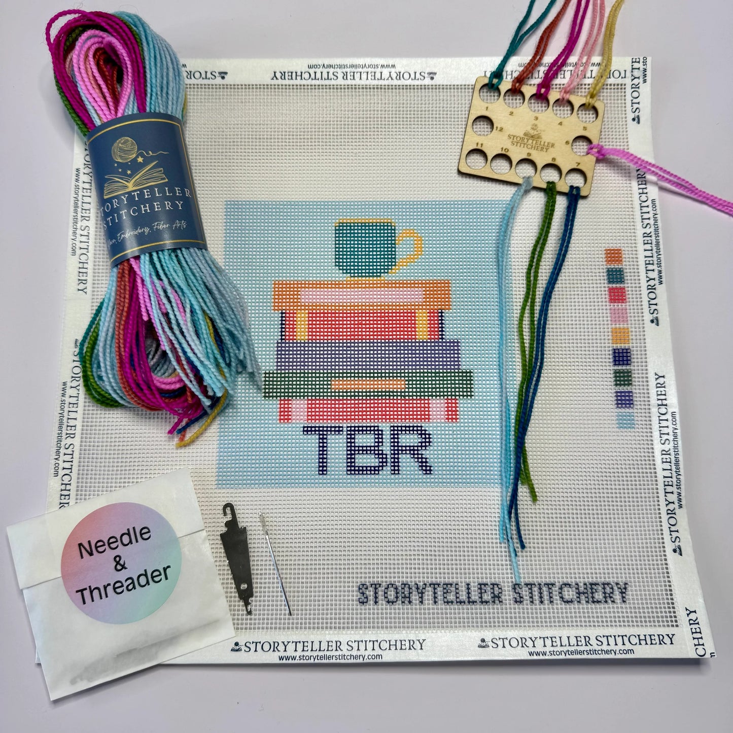 TBR List Needlepoint Kit