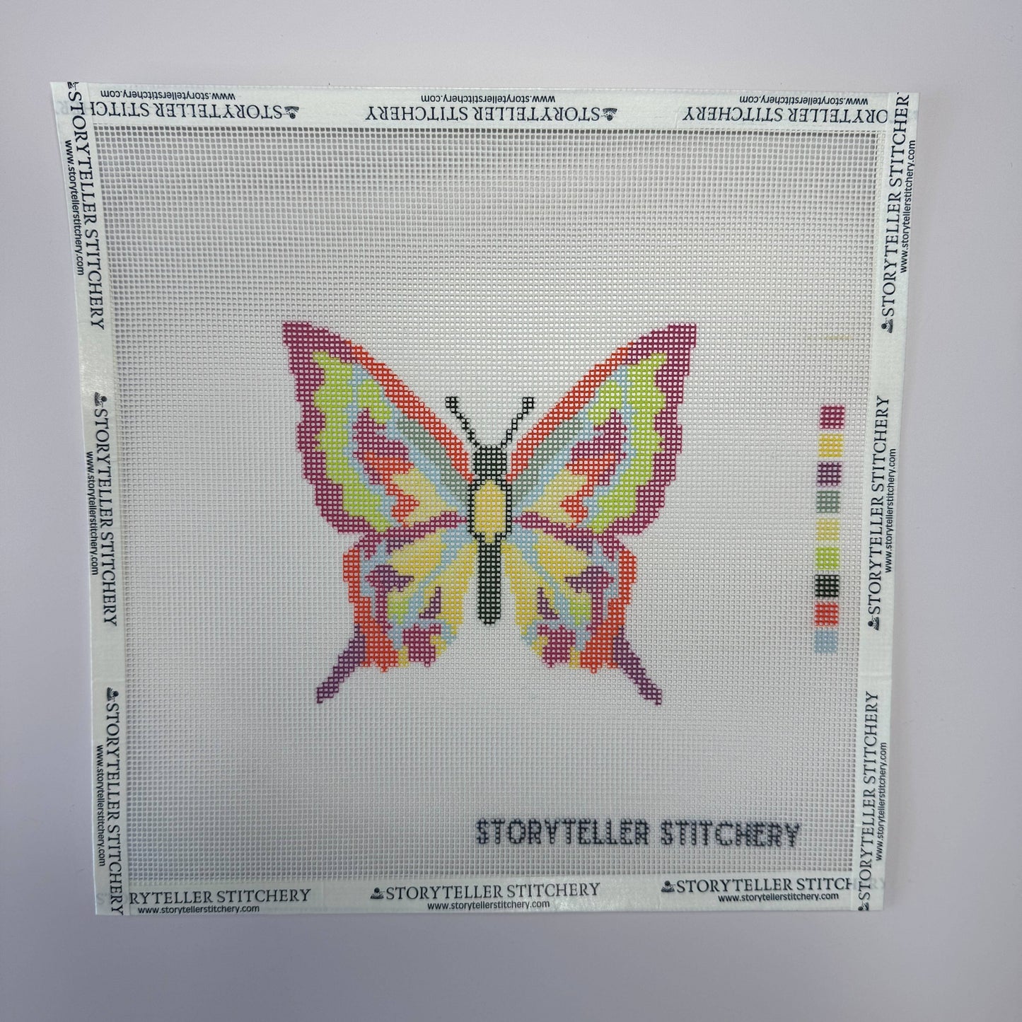 Butterfly — Printed Needlepoint Canvas (Small)