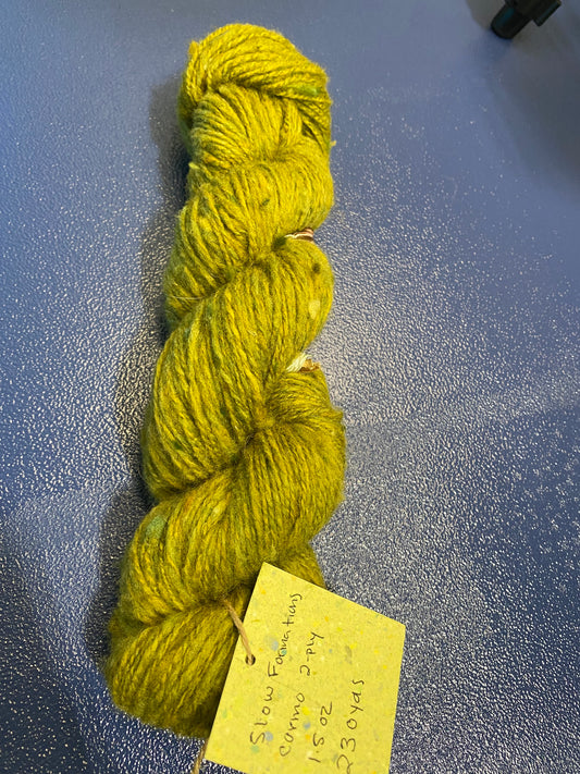 Slow Formations Hand Spun Yarn