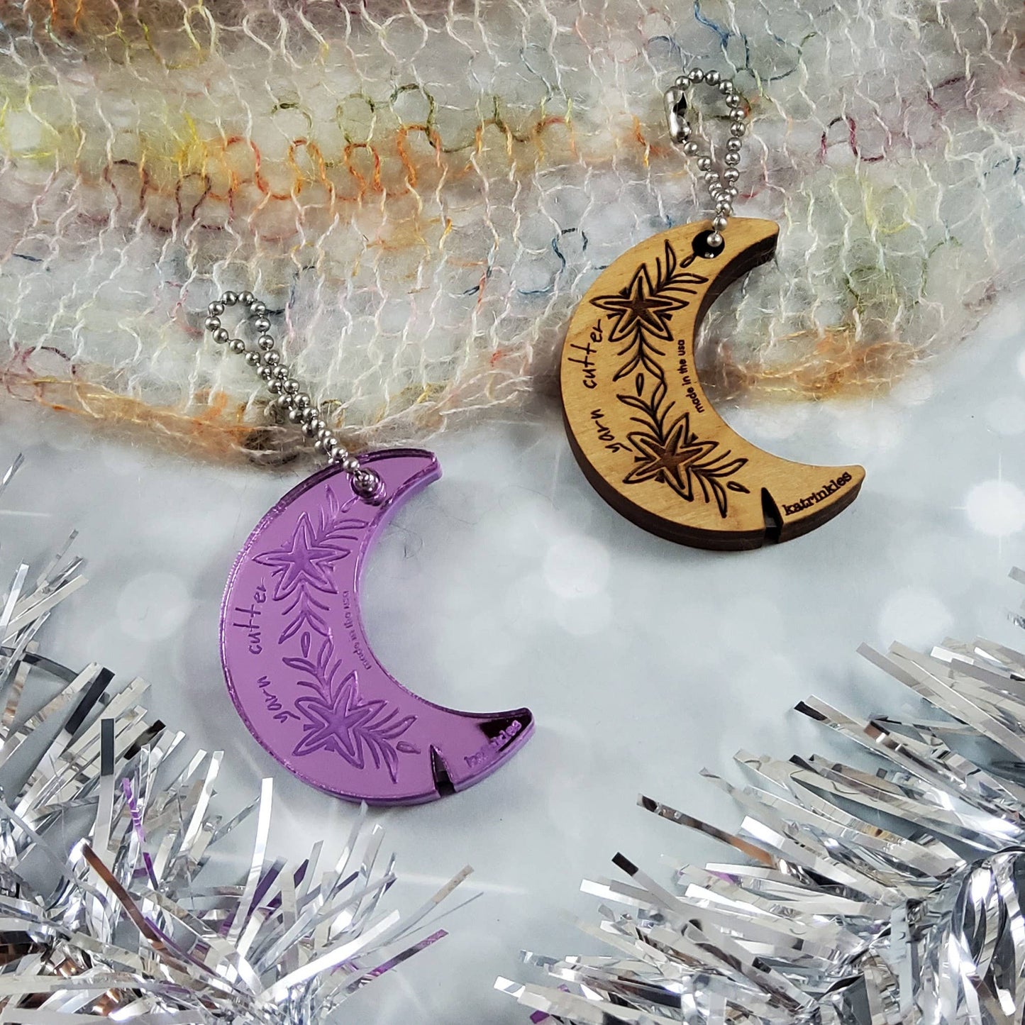 2025 Holiday Collection - Moon Shape Yarn Cutter