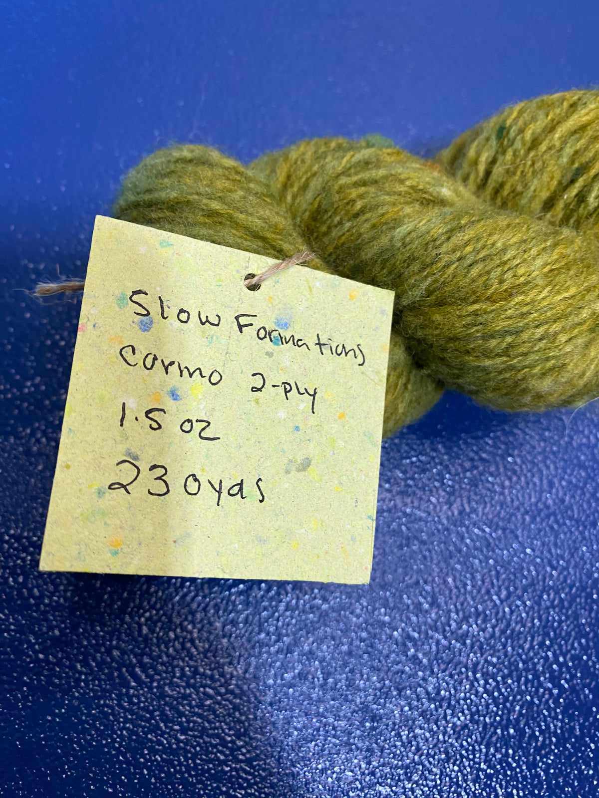 Slow Formations Hand Spun Yarn