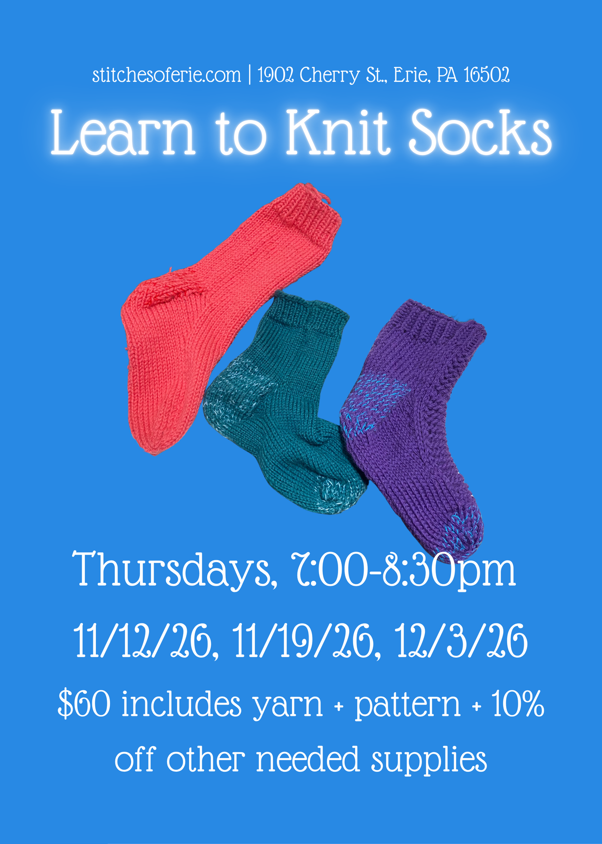Learn to Knit Socks