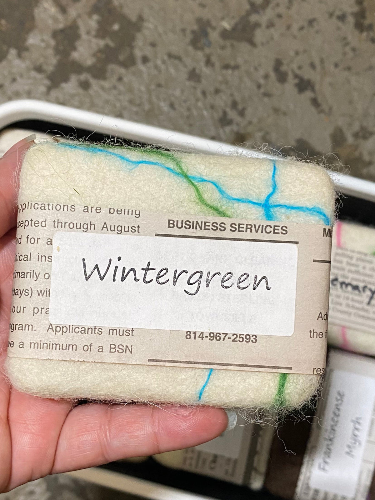 Tupelo Acres Soap - Felted Goat Milk