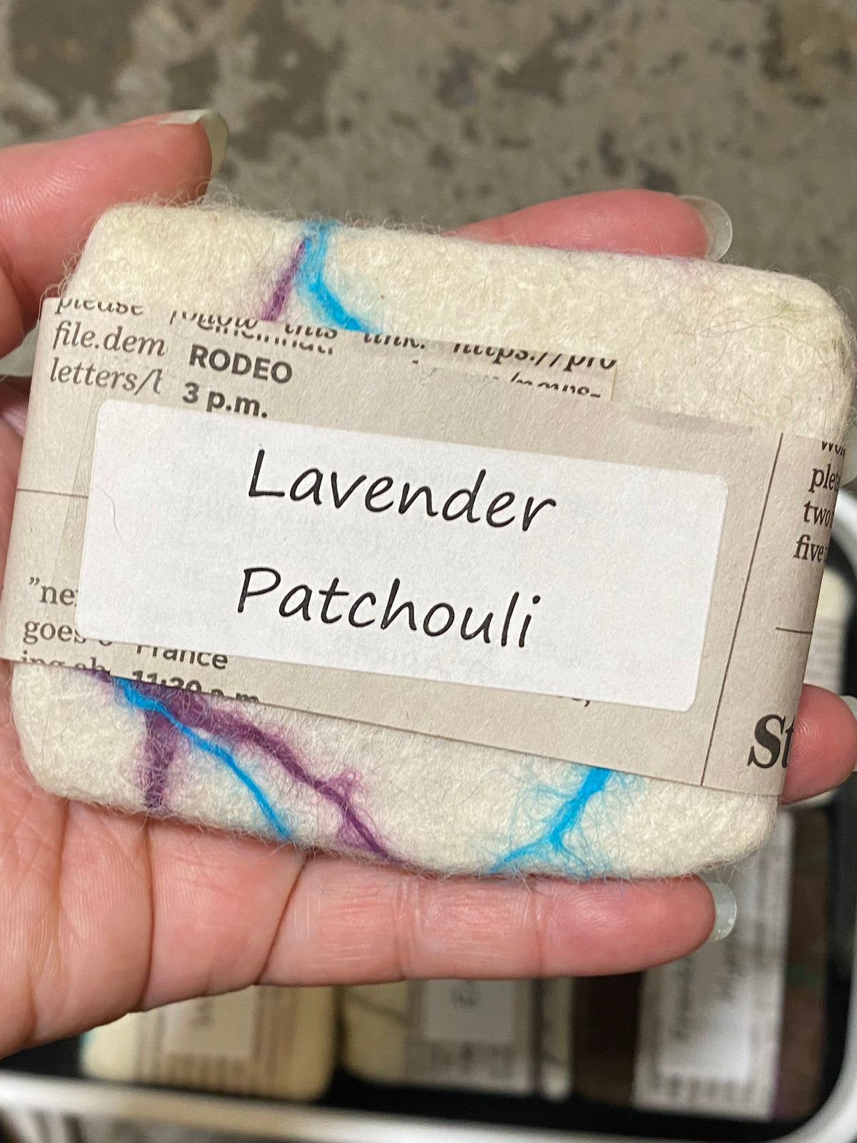 Tupelo Acres Soap - Felted Goat Milk