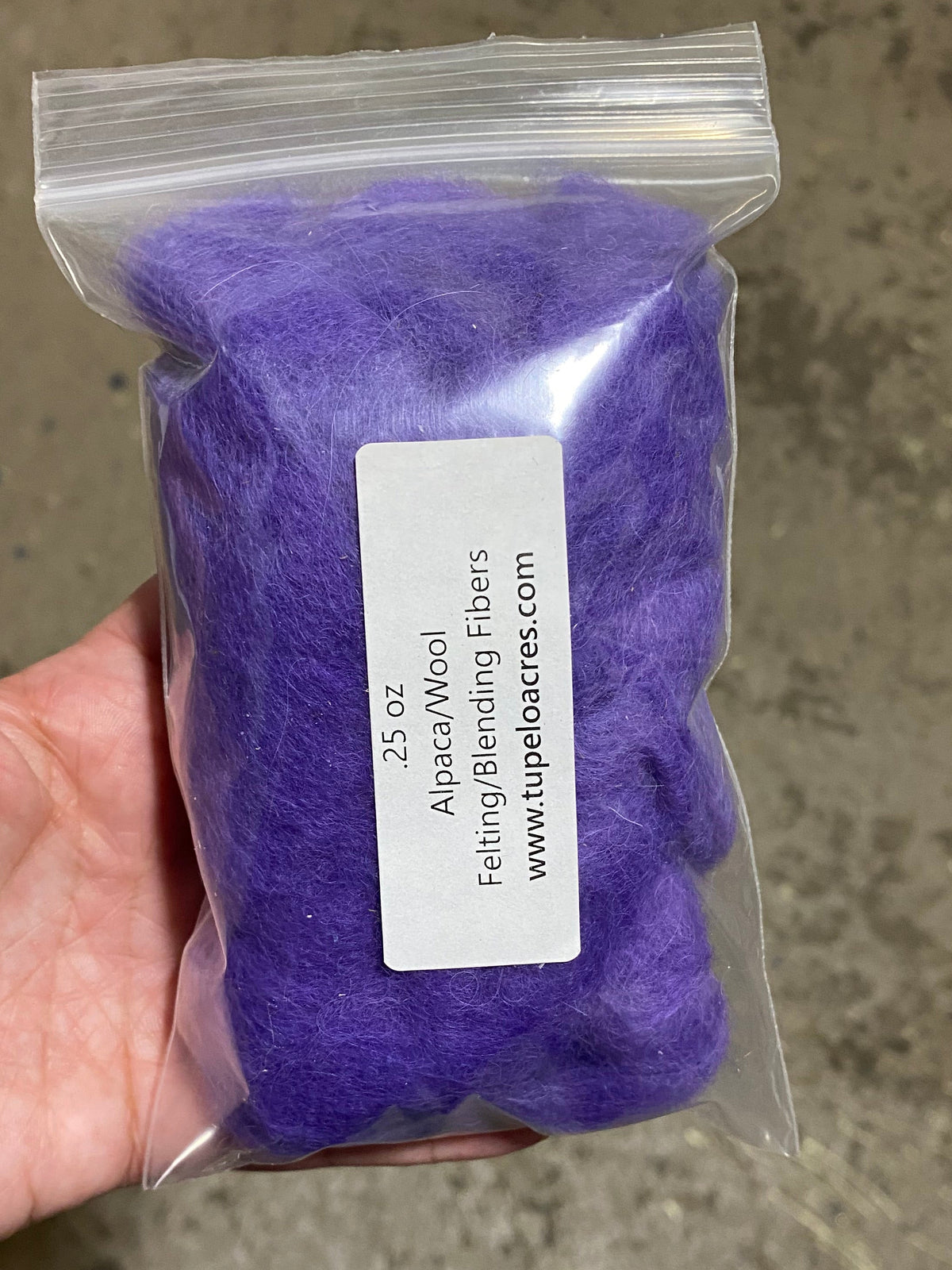 Tupelo Acres Felting Fiber