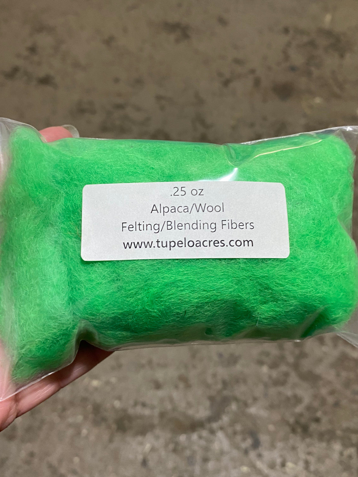 Tupelo Acres Felting Fiber