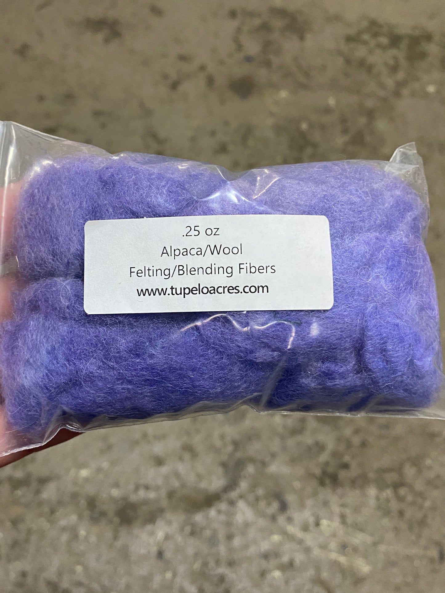 Tupelo Acres Felting Fiber