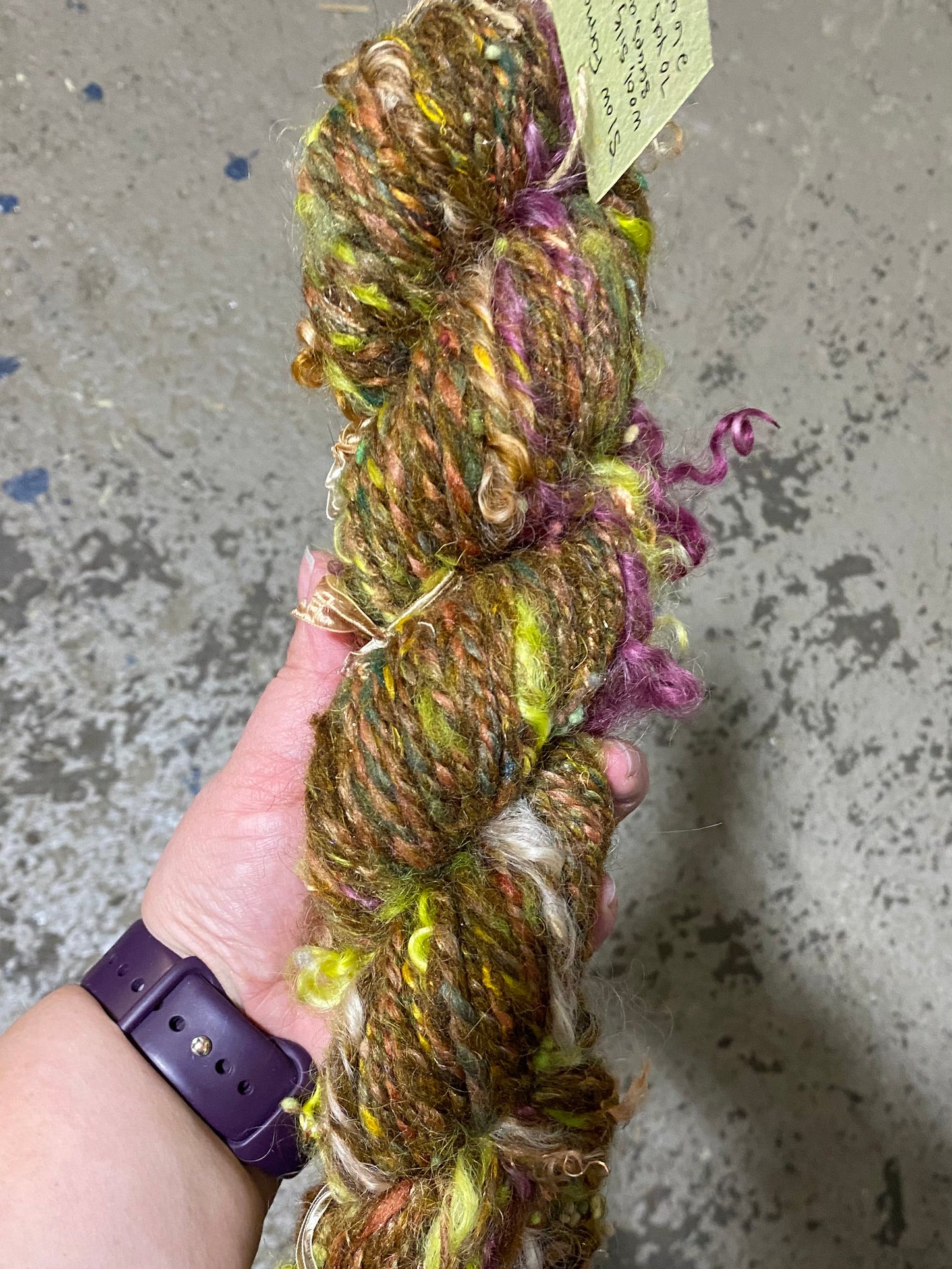 Slow Formations Hand Spun Yarn