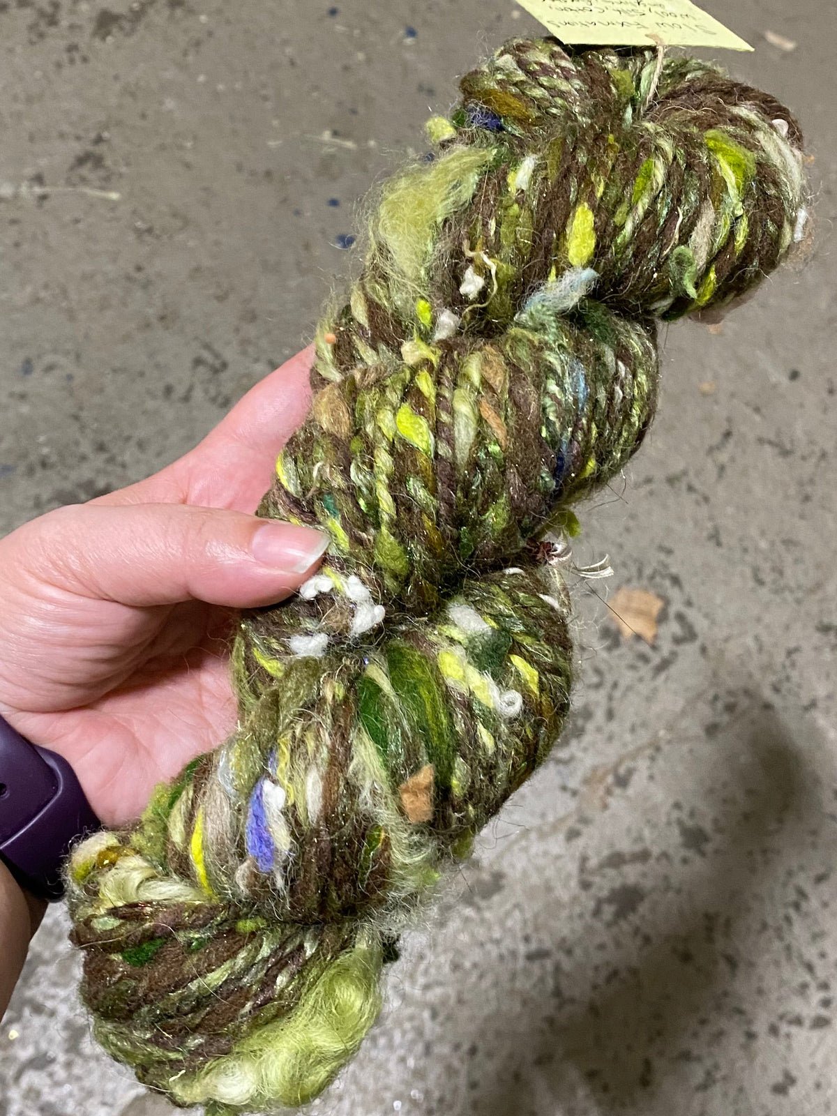 Slow Formations Hand Spun Yarn