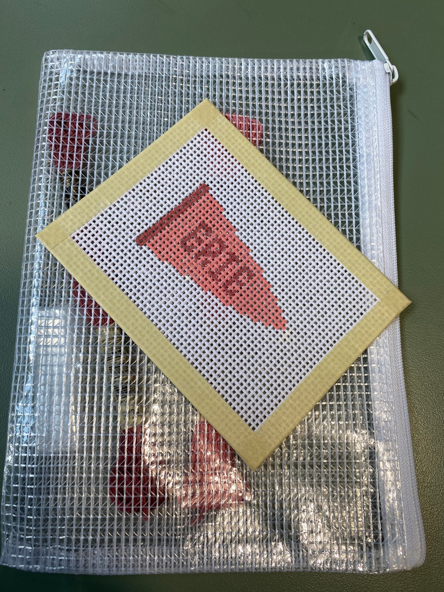 Erie Pennant - Hand Painted Needlepoint Kit