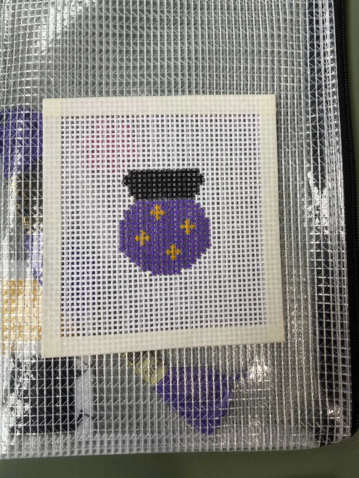 Halloween mini needlepoint kits