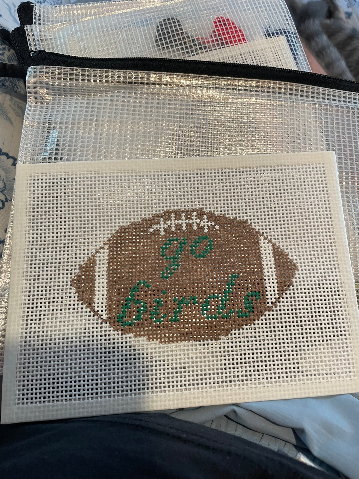 Football Needlepoint Kit