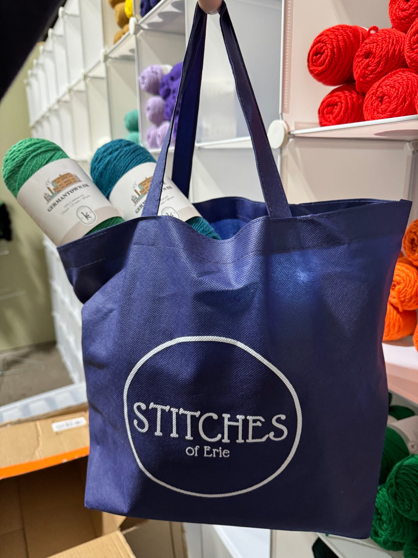 Stitches Tote Bag