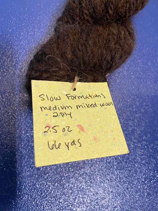 Slow Formations Medium Mixed Wool 2 Ply