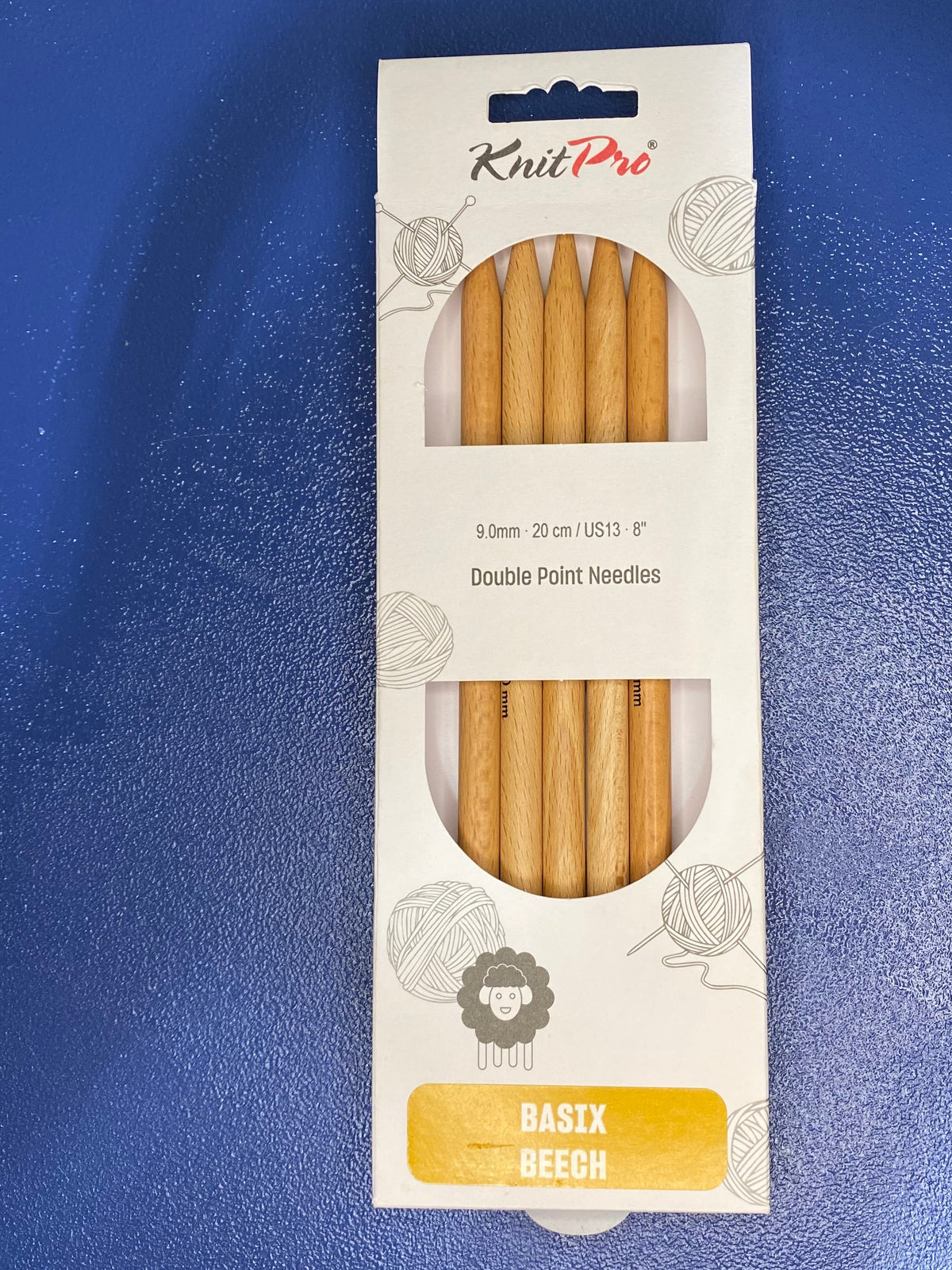 KnitPro Basix Double Points 8"
