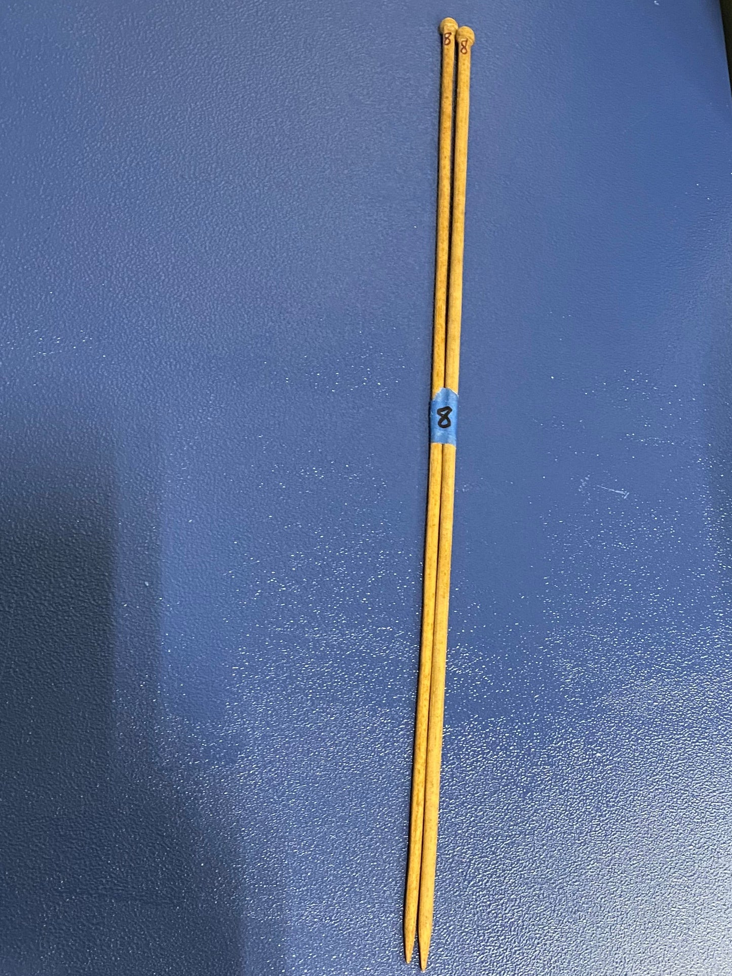 Straight Wooden Knitting Needles US 8