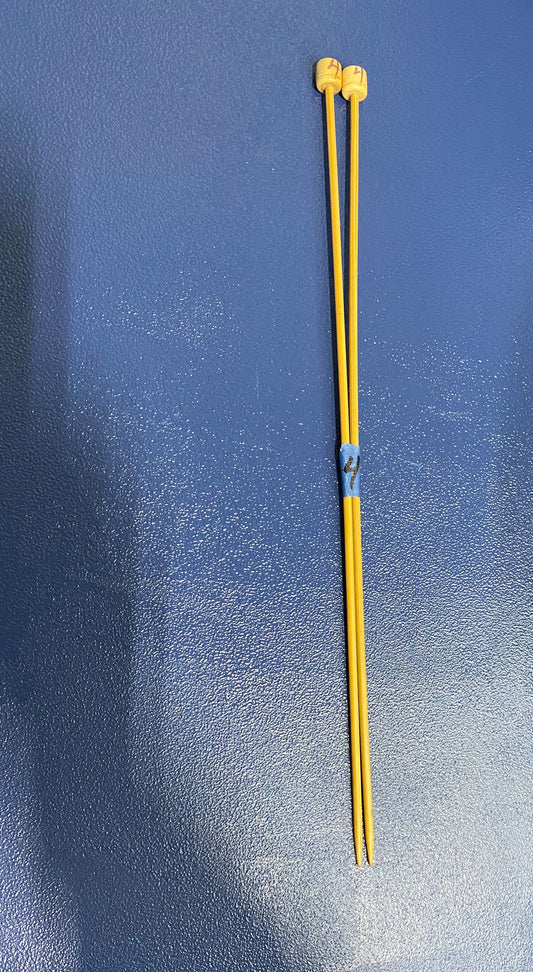 Straight Wooden Knitting Needles US 4