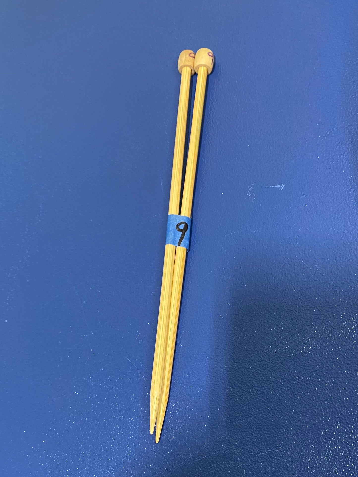 Straight Wooden Knitting Needles US 9