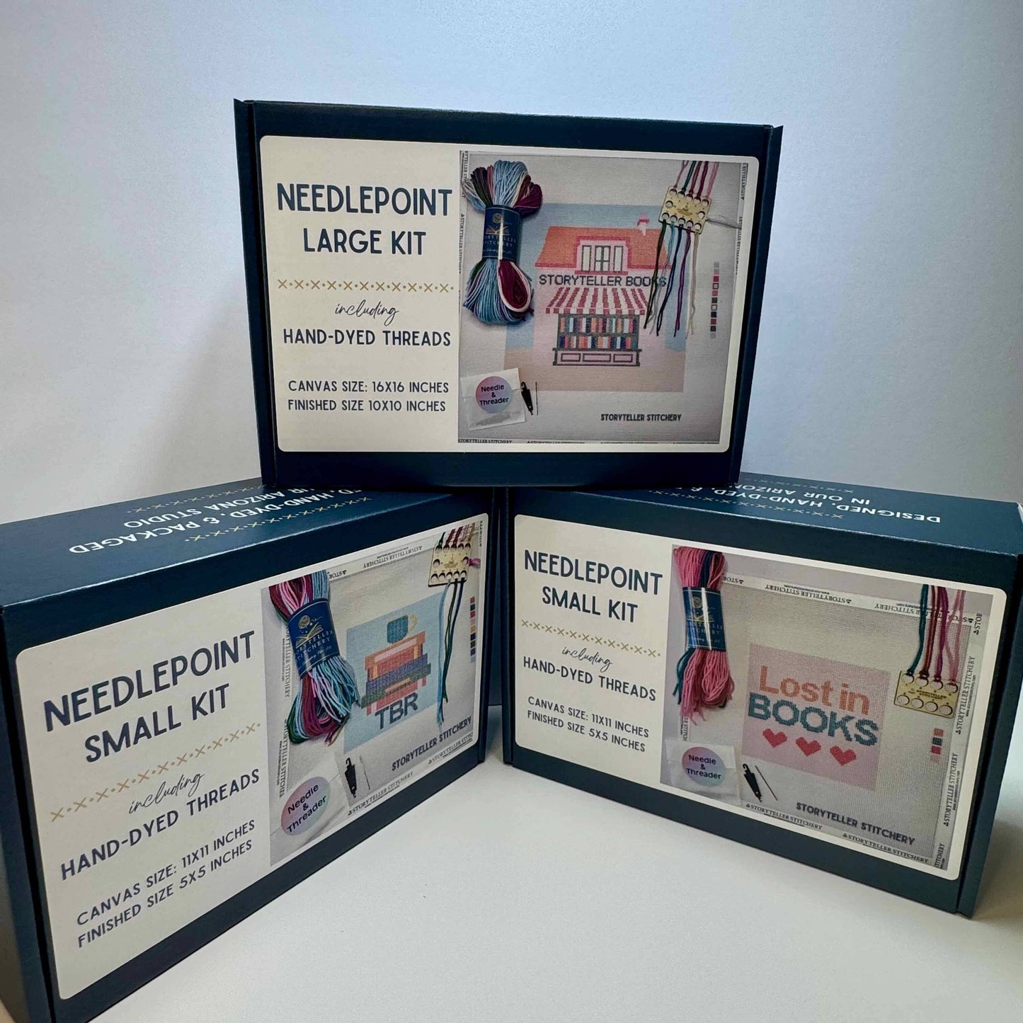 TBR List — Modern Needlepoint Kit (Small Design)
