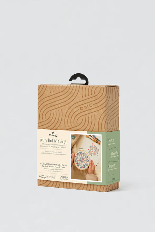 DMC Mindful Mandala Embroidery Kit