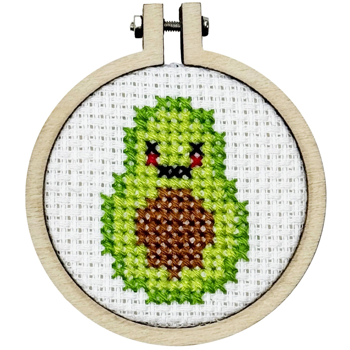 'Avo Great Day!' Mini Matchbox Cross Stitch Kit