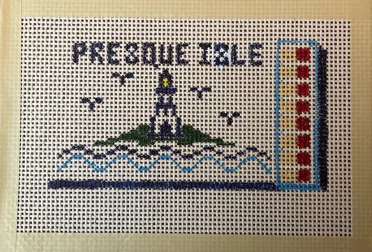 Presque Isle Matchbox - Hand Painted Needlepoint Kit