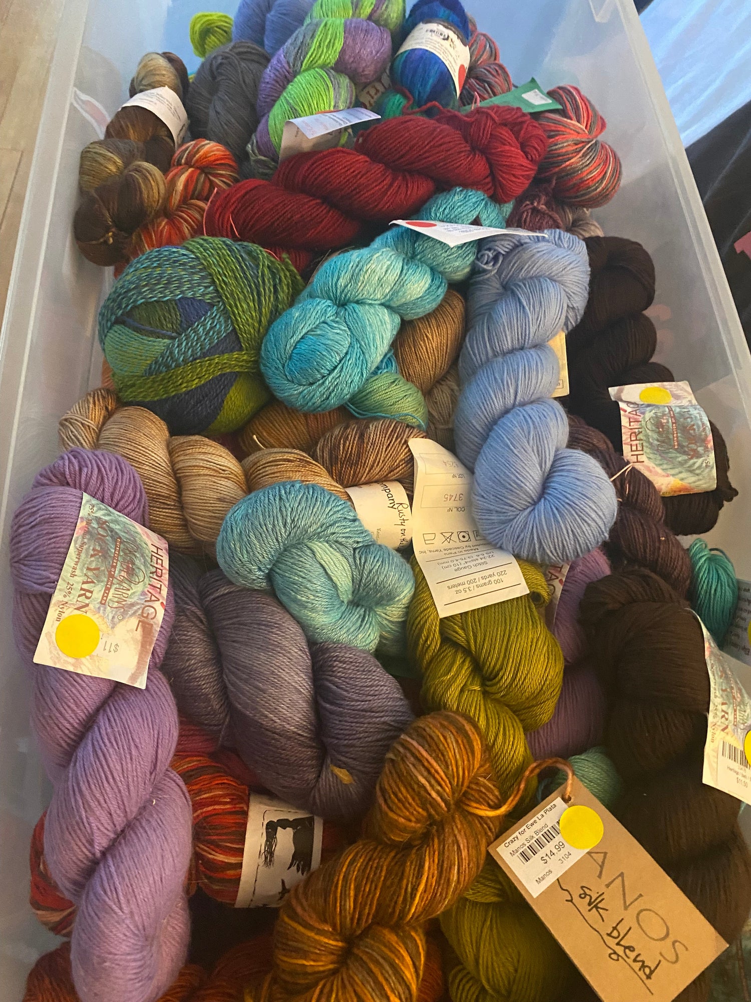 Machine washable yarn