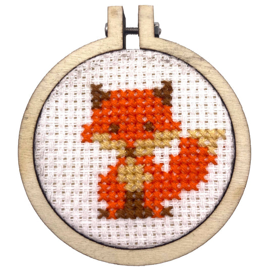 'For Fox Sake!' Mini Matchbox Cross Stitch Kit