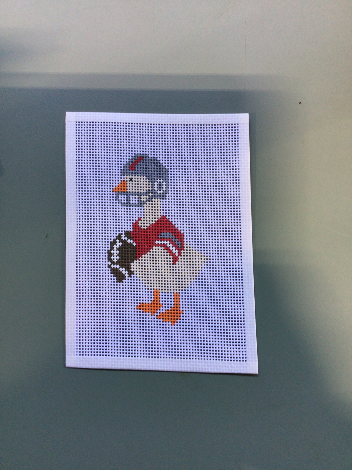 Silly Goose - Hand Painted Needlepoint Kit