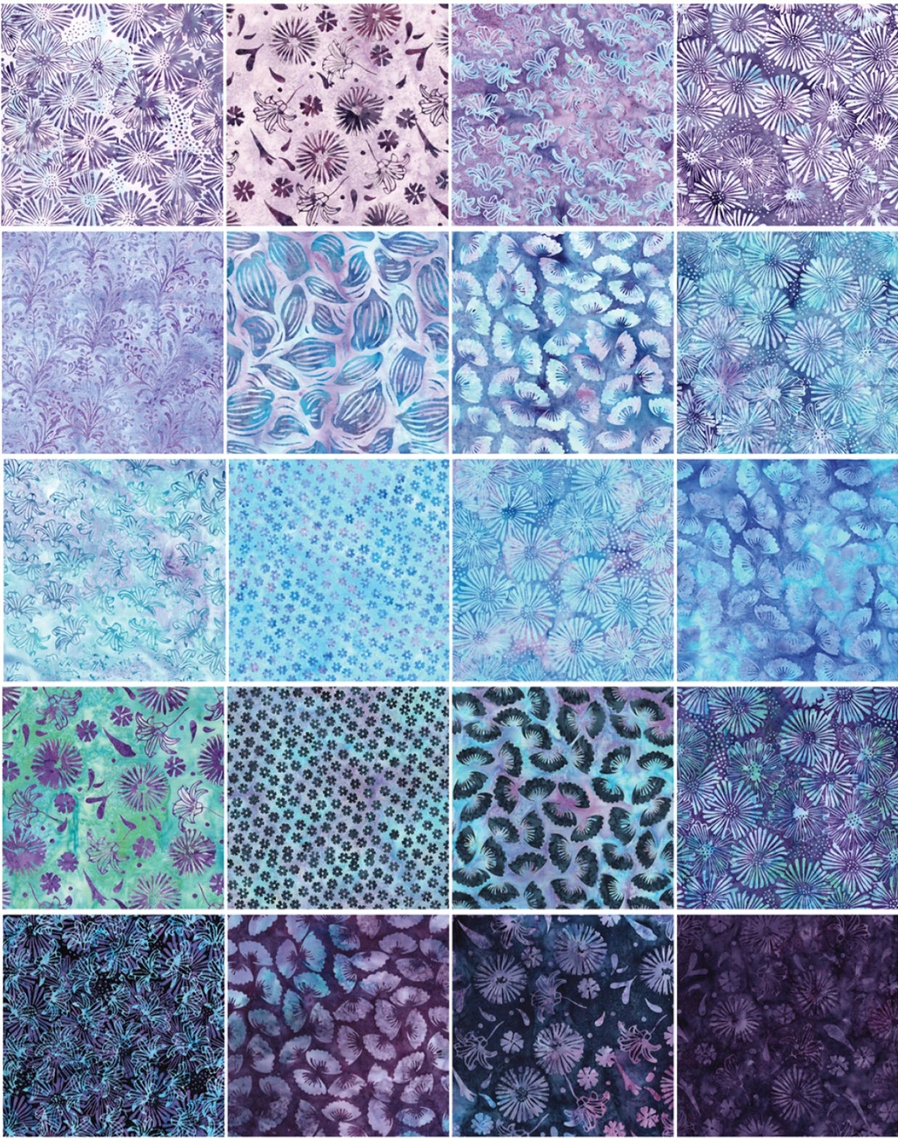 Island Batik 5” squares