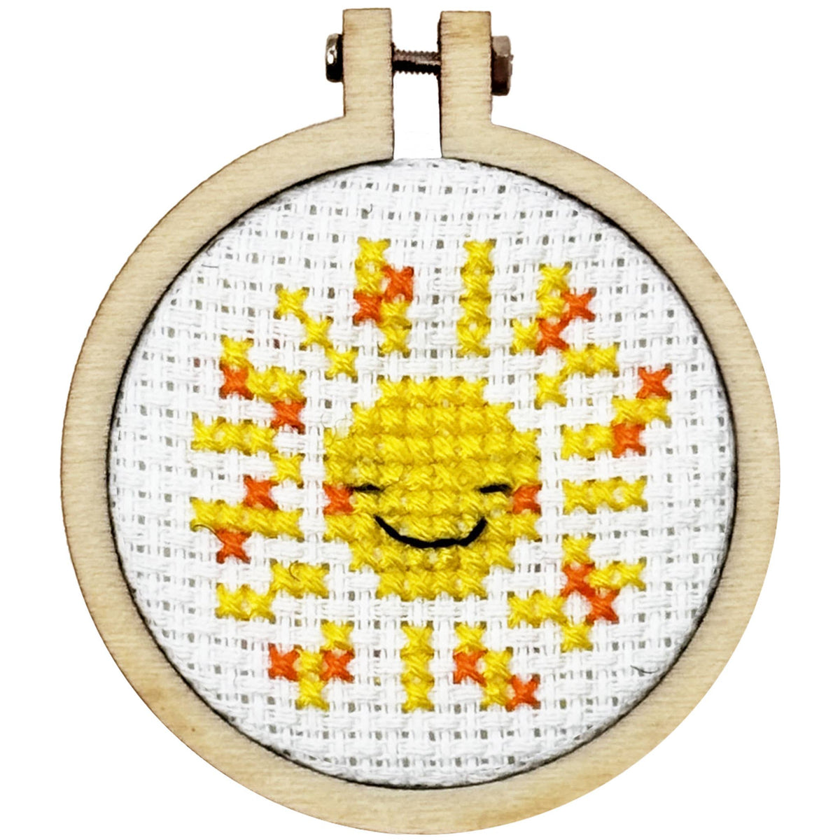 You are my Sunshine Mini Matchbox Cross Stitch Kit