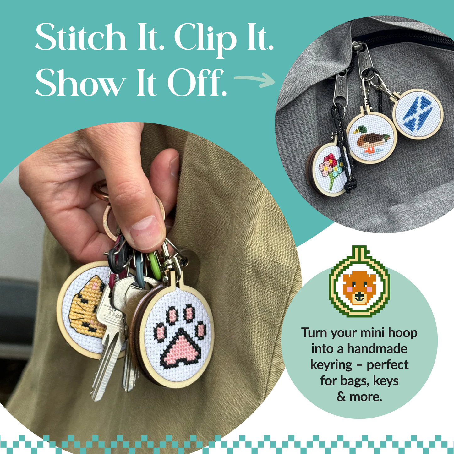 'Be My Valentine' Mini Matchbox Cross Stitch Kit