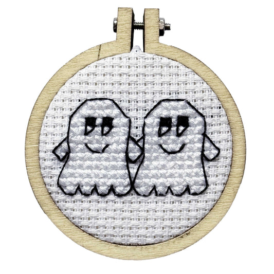 'Bestie-boos!' Mini Matchbox Cross Stitch Kit