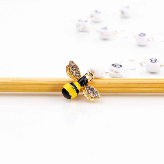 Sparkle Bee Chain Row Counter