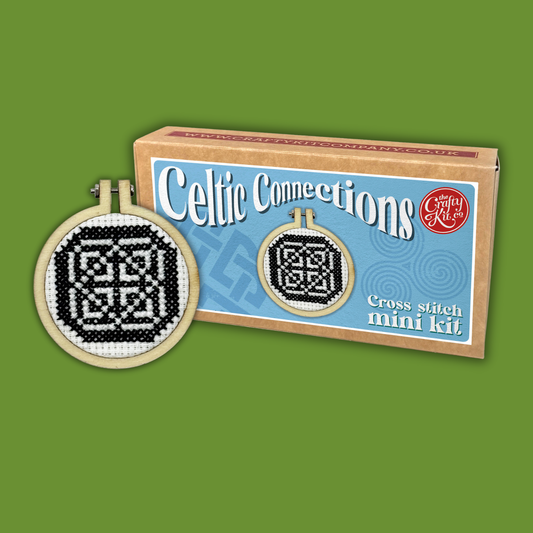 'Celtic Connections' Mini Matchbox Cross Stitch Kit