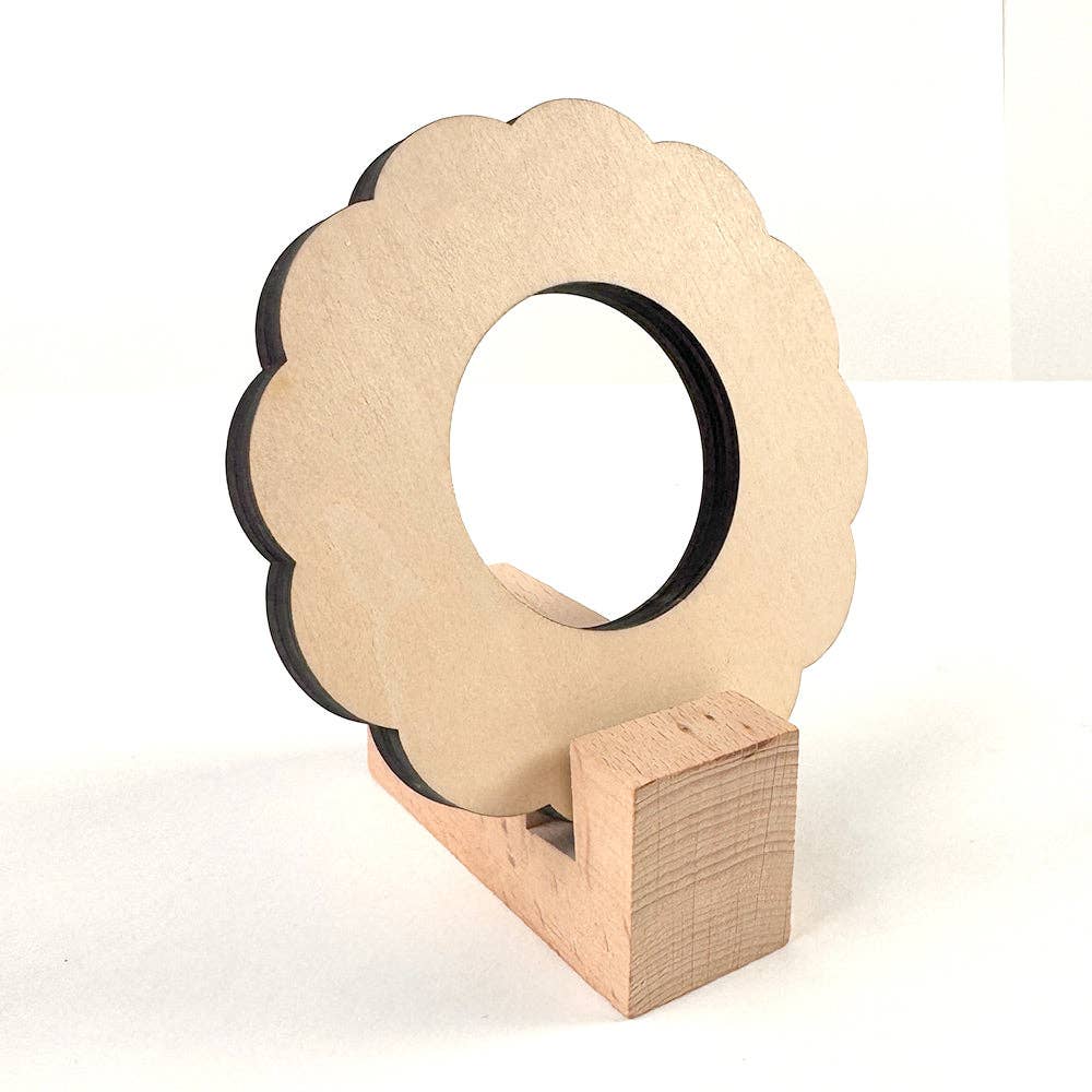 Wooden display blocks