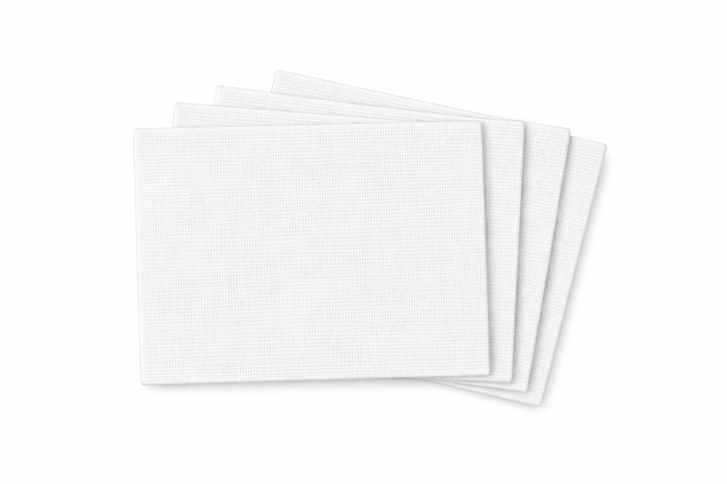 Blank Needlepoint Canvas Sheets Set of 6 13 Mesh Mono Canvas