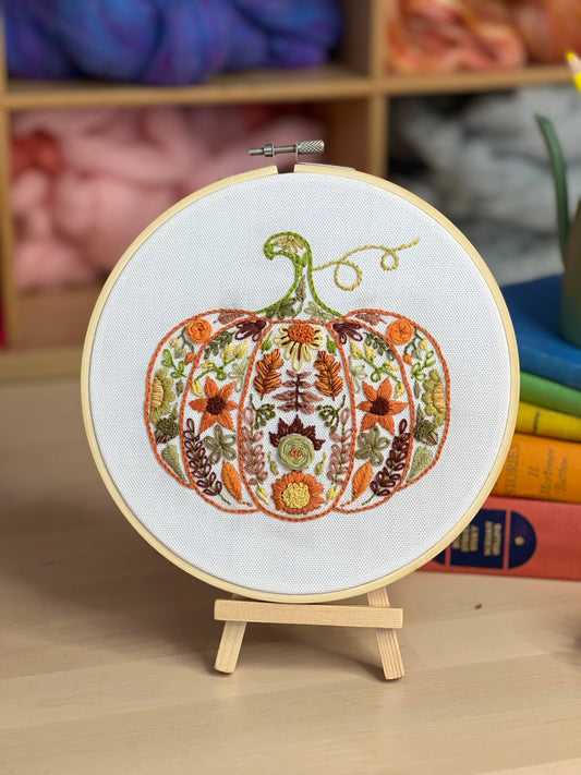 Pumpkin Sampler Embroidery Kit
