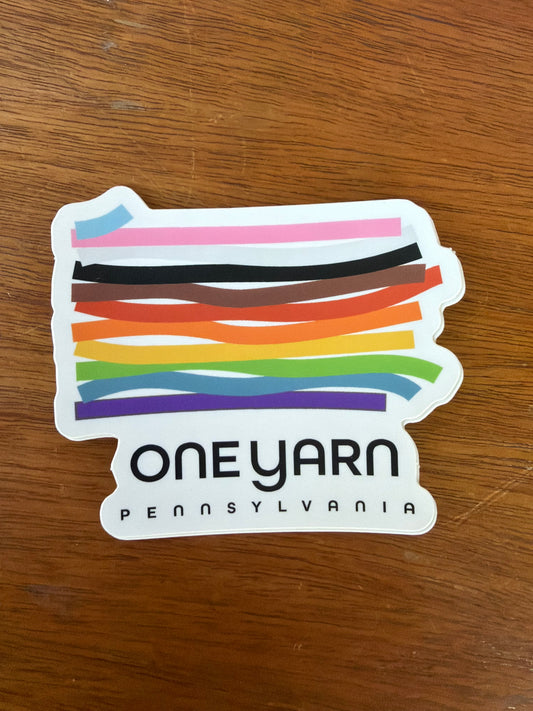 One Yarn Sticker