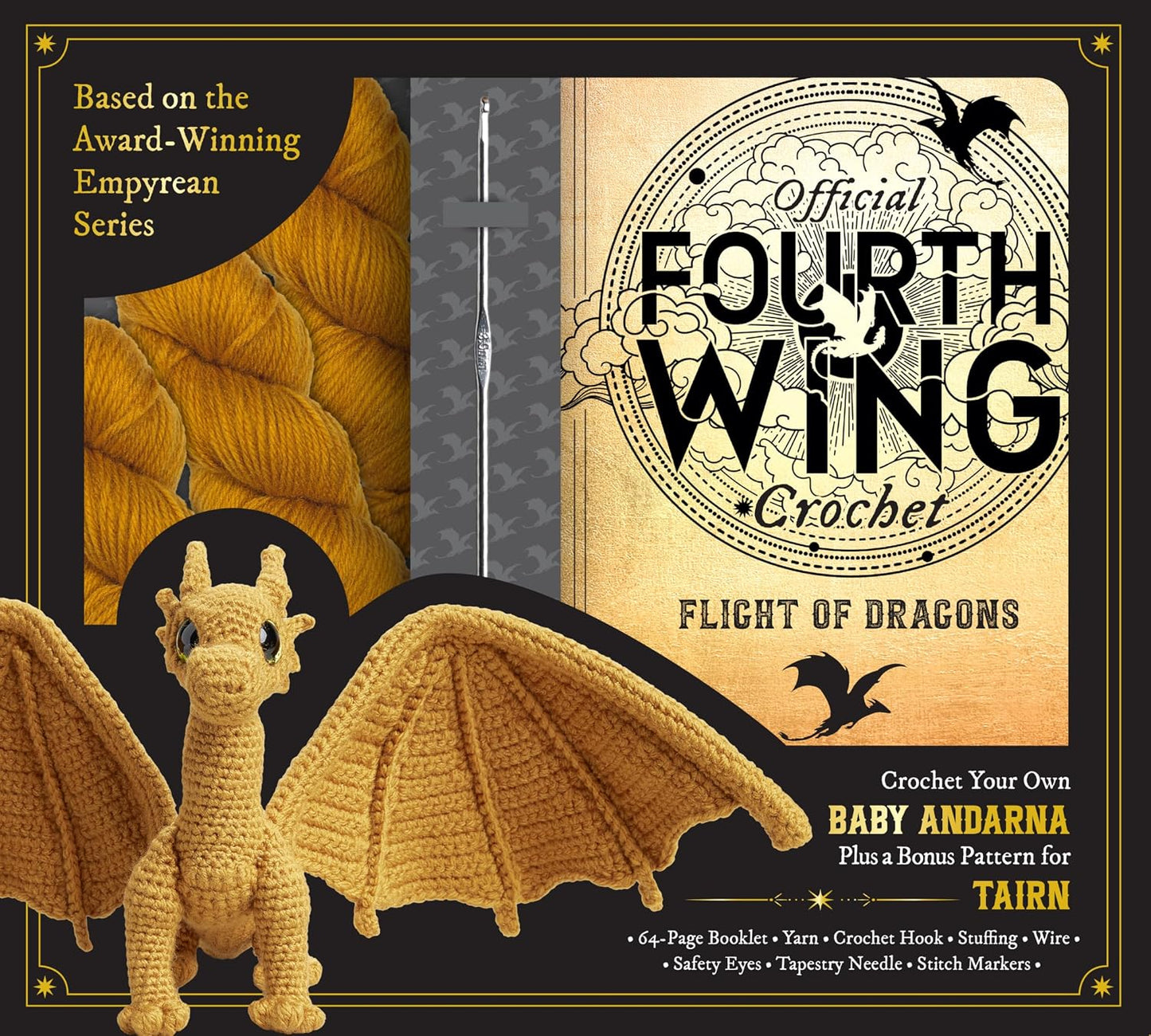 Official Fourth Wing Crochet: Flight of Dragons