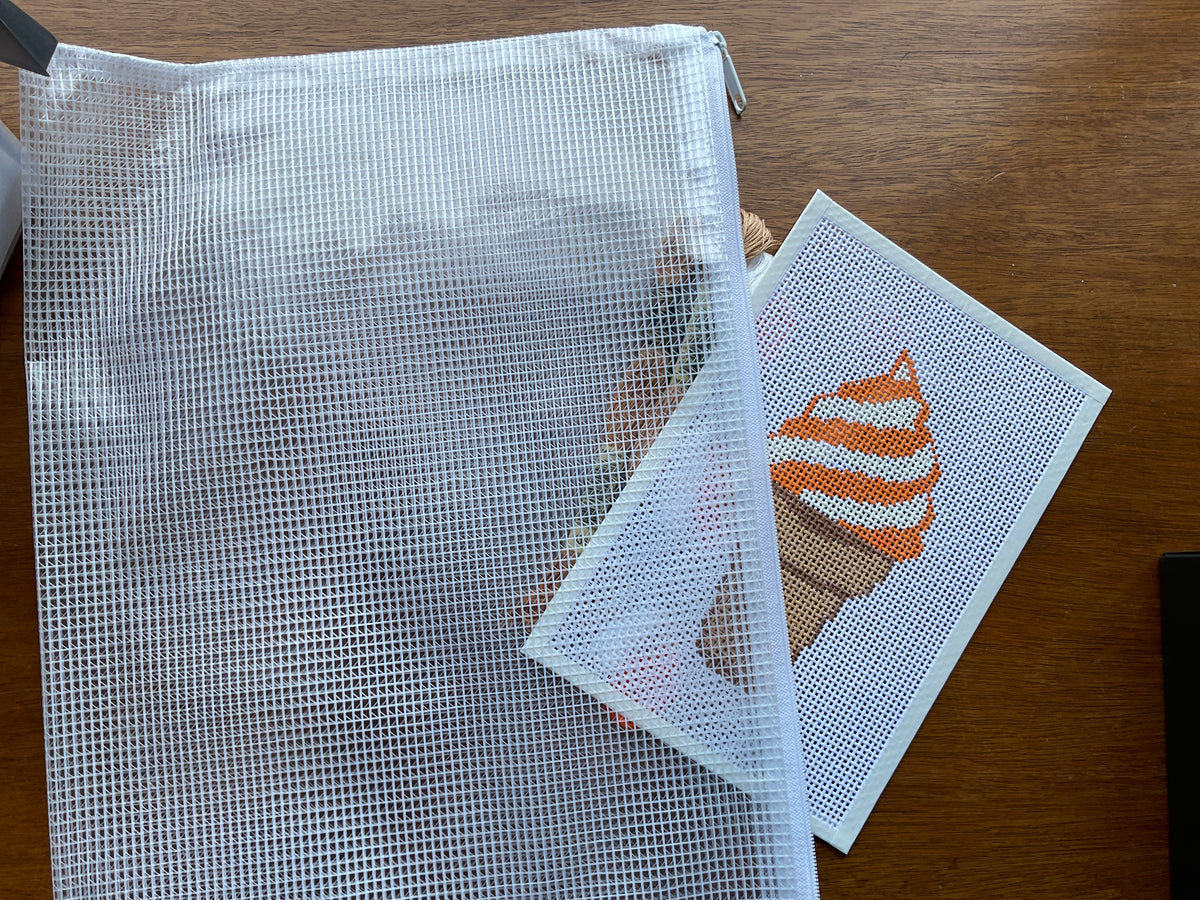 Sara’s cone - Hand Painted Needlepoint Kit