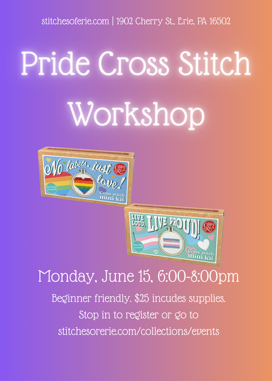 Pride Cross Stitch Workshop