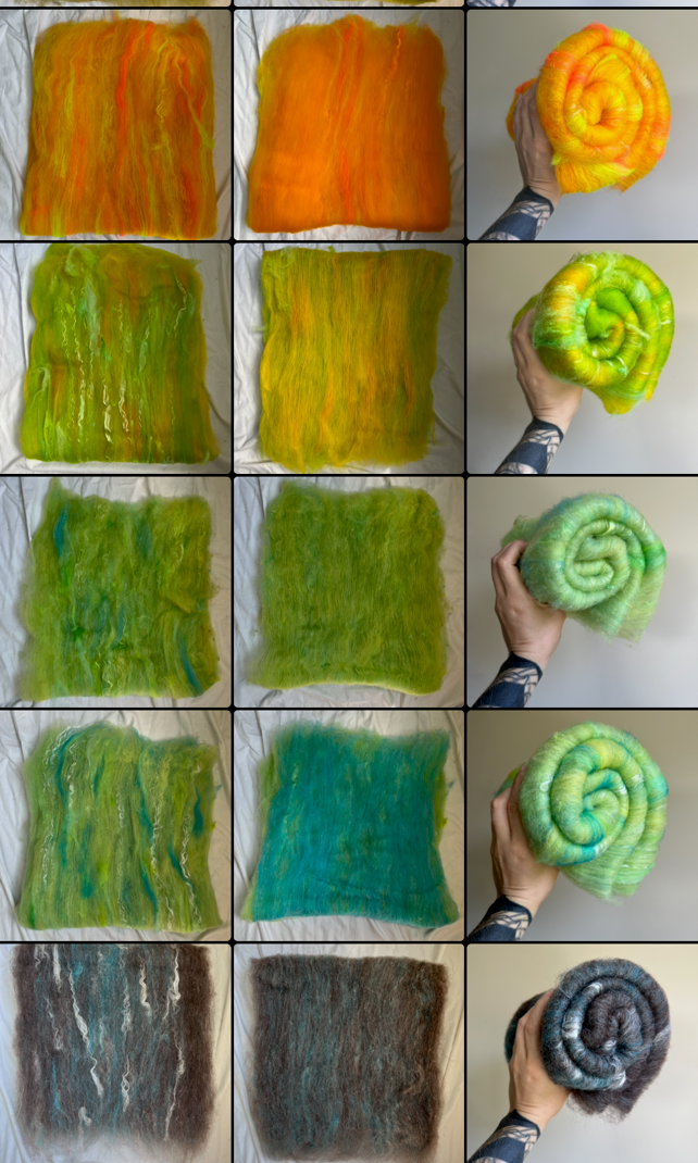 Slow Formations Fiber Batts