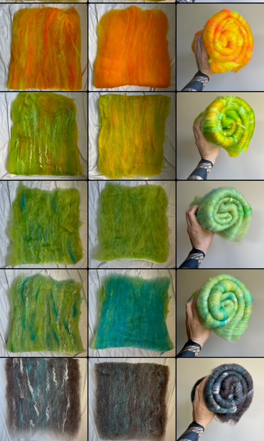 Slow Formations Fiber Batts