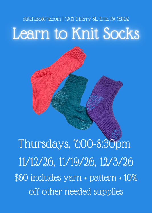 Learn to Knit Socks