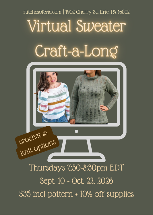Virtual Sweater Craft-a-Long (Sept-Oct)