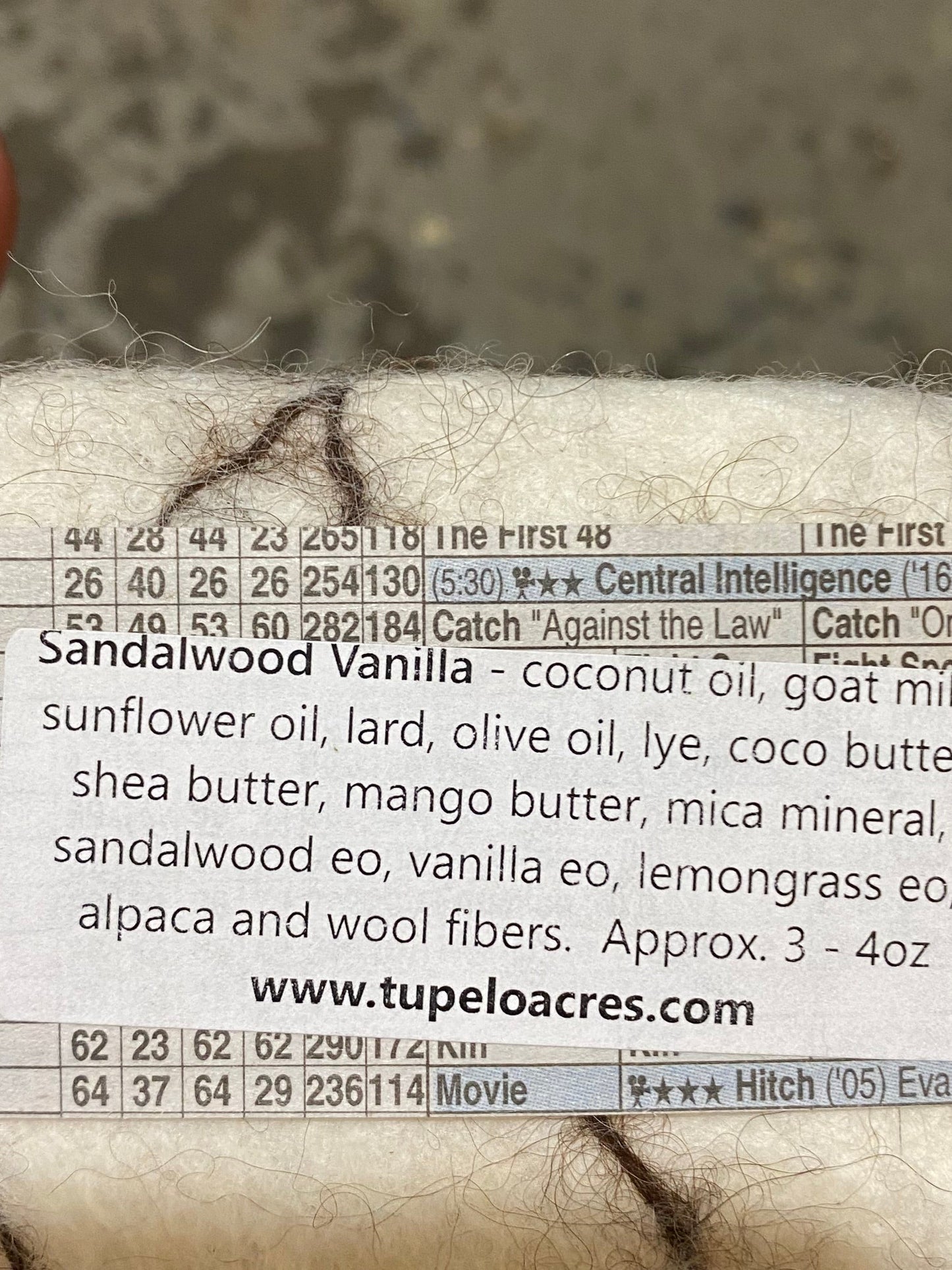 Tupelo Acres Soap - Felted Goat Milk