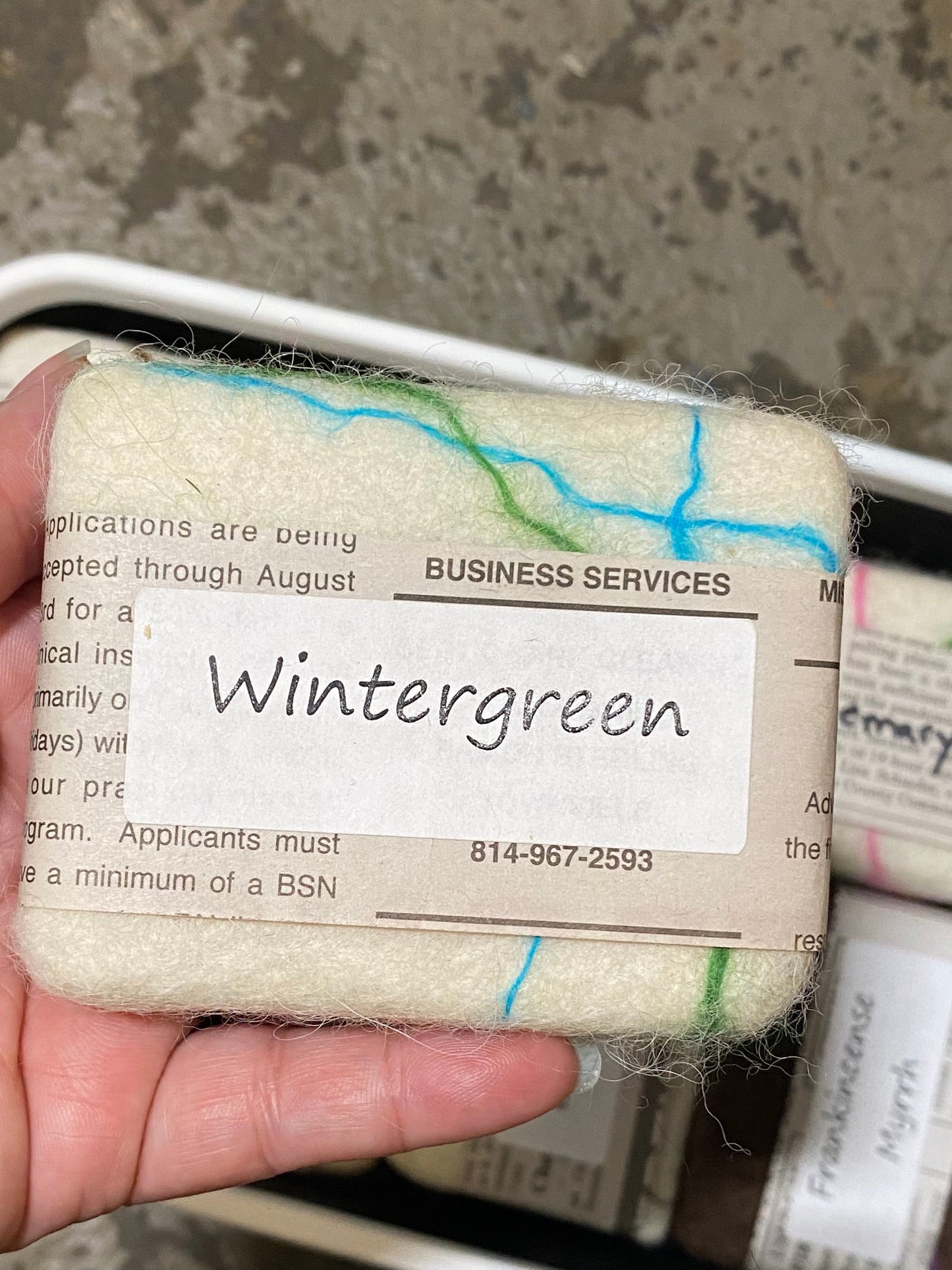 Tupelo Acres Soap - Felted Goat Milk