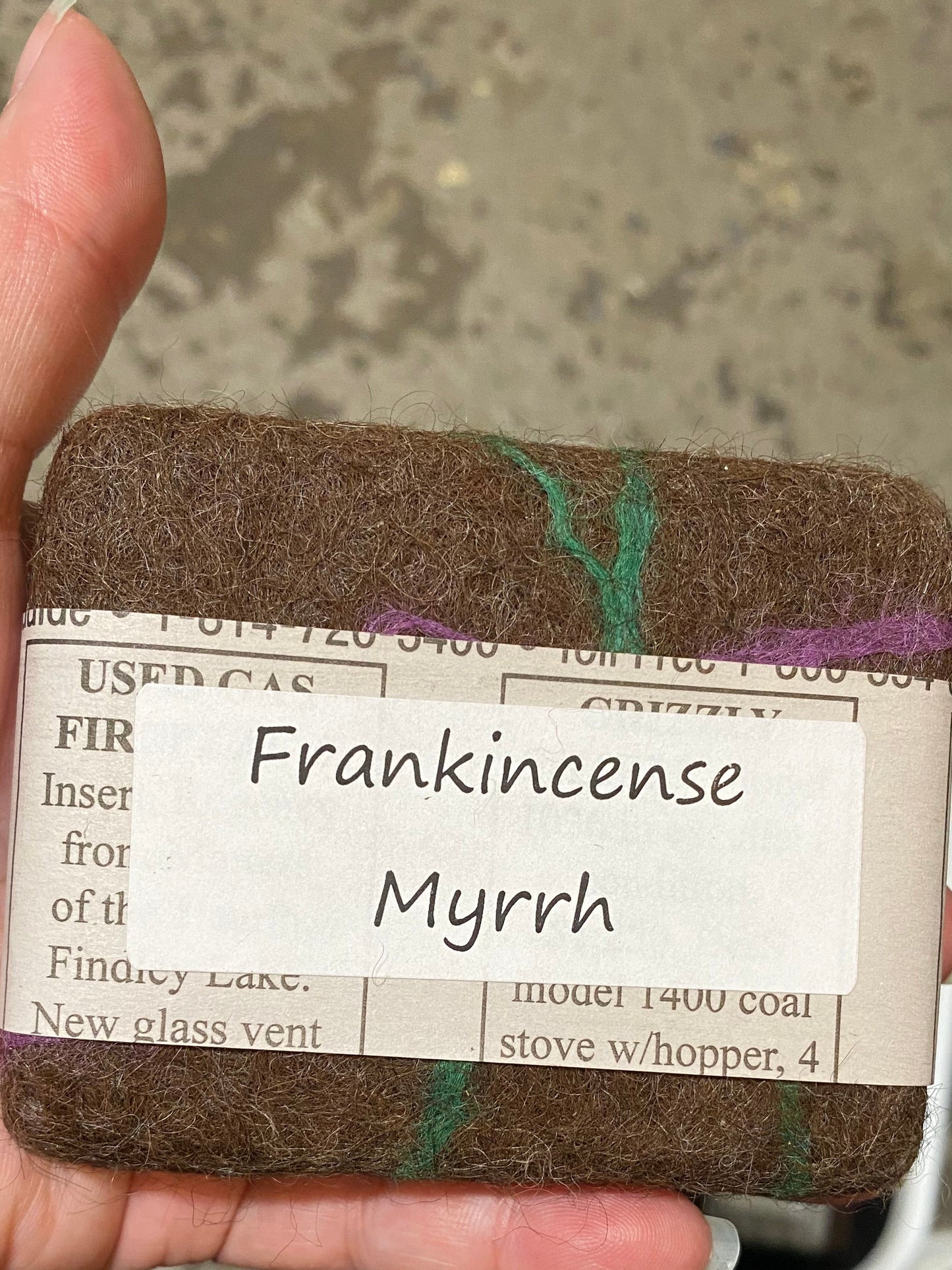 Tupelo Acres Soap - Felted Goat Milk